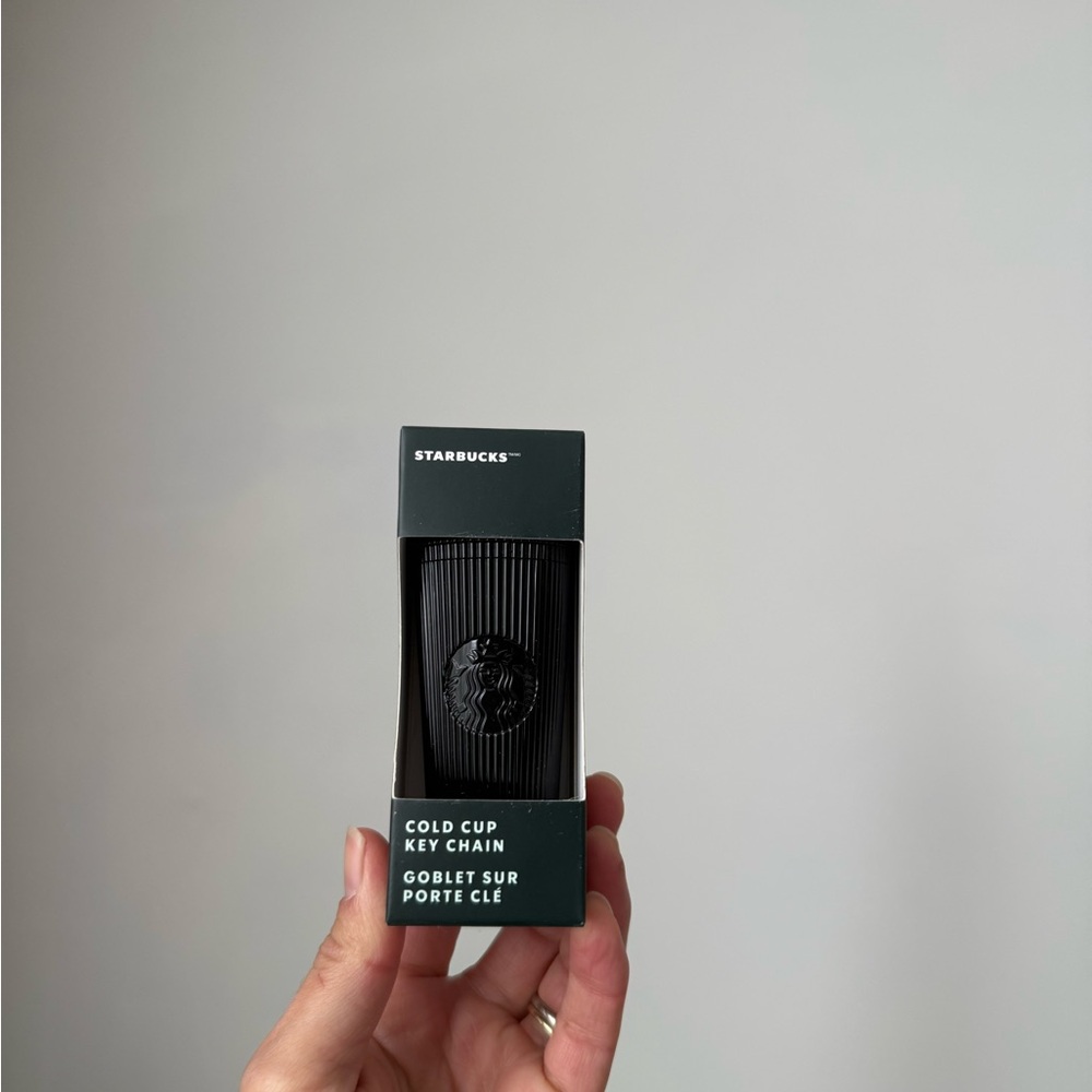 Starbucks Black Mini Cup Keychain